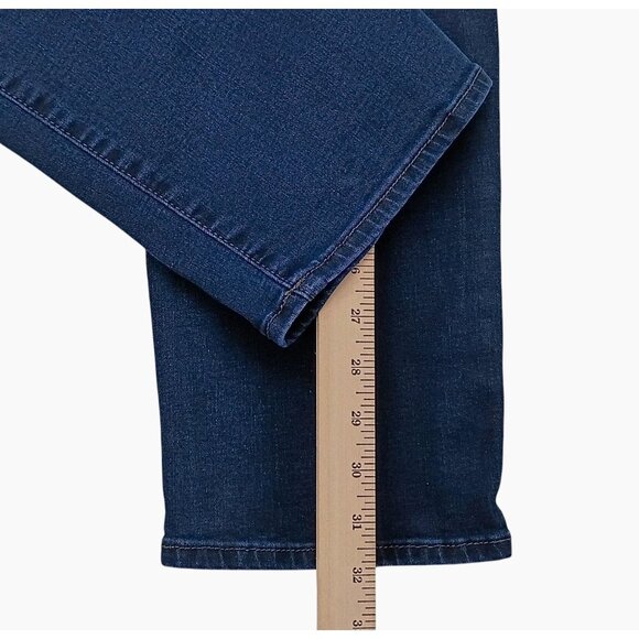 Hudson Blake Jeans Mens 33 Blue Slim Straight Stretch Denim Classic Medium Wash - Picture 10 of 10